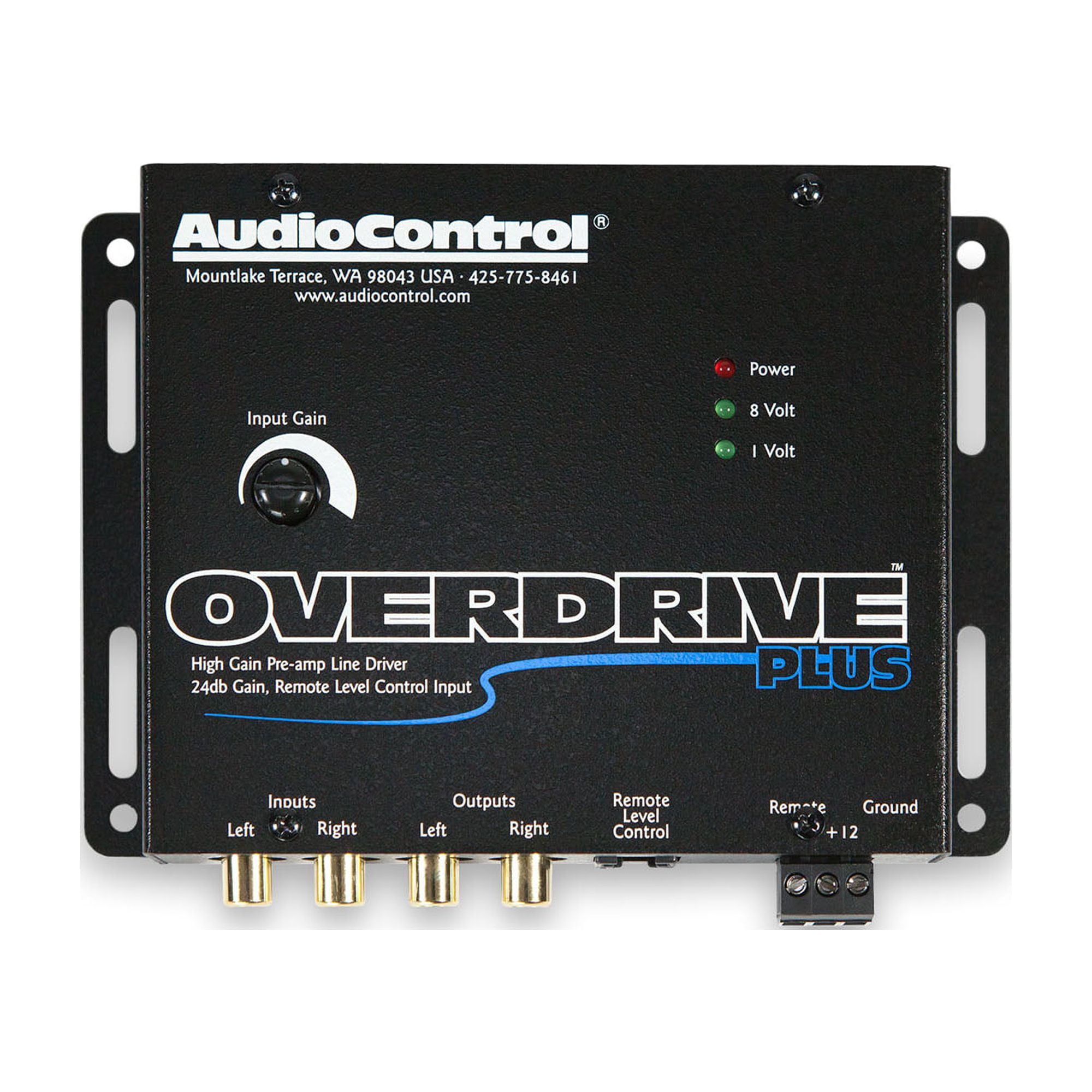 AudioControl OVERDRIVE PLUS 2 Channel Line Driver with Optional Level