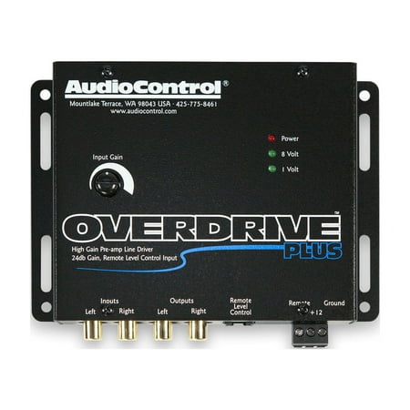 AudioControl - 6-Channel Line Driver - Black