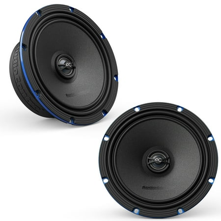 AudioControl - PNW Series 6.5” High-Fidelity Coaxial Speakers (Pair) - Black/Blue