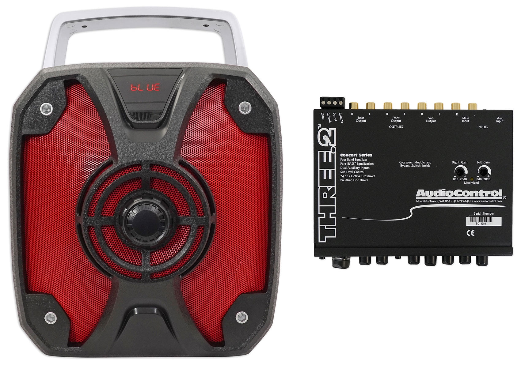 AudioControl THREE.2 EQ InDash EQ Car Audio Equalizer + Bluetooth