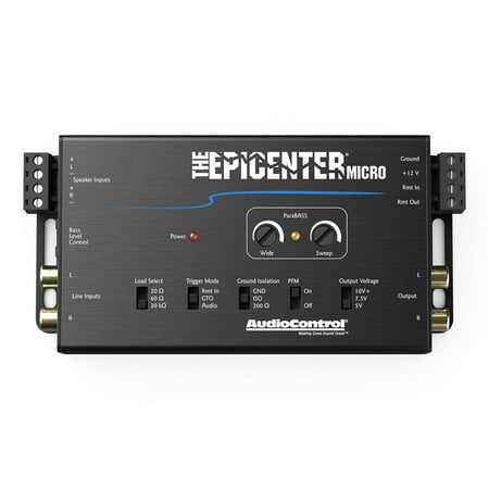 AudioControl - The Epicenter Micro Bass Restoration Processor and Line Out Converter - Black