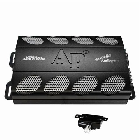 AUDIOPIPE APCLE-2002 2-CHANNEL 1000W MAX CONSUMER CLASS-AB CAR AUDIO AMPLIFIER