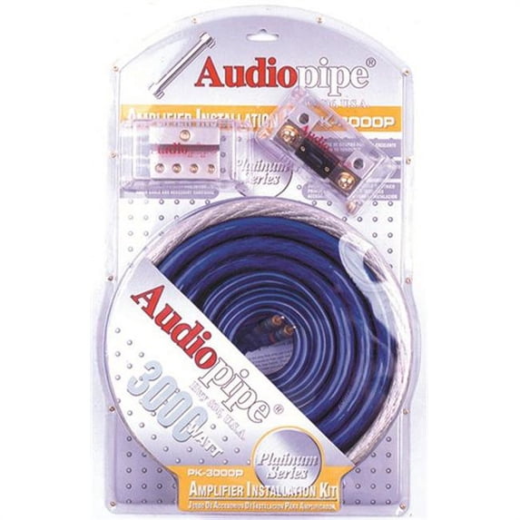 AudioPipe PK1500P Platinum 8 Gauge 1500 Watt Install Kit