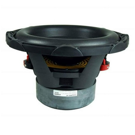 AudioPipe TXX-BDC2-12 High Power 1500W 12" 4 Ohm DVC Car Audio Subwoofer, Black