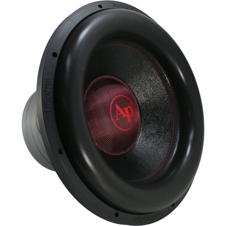 AudioPipe High-Performance 15-Inch Bass Subwoofer, Dual Ohm