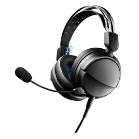 AudioTechnica ATH-GL3 Closed-Back High-Fidelity Gaming Headset (Black)