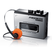 Audiobox RXC-2BT PRODECK Cassette Player/Recorder with Radio and Bluetooth Transmitter & Receiver, Wired Headphones, Built-in Speaker