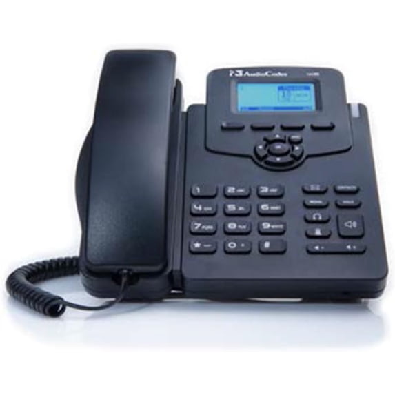 Audiocodes 405hd Ip-phone Poe Gbe Black 2 Ethernet IP405HDEG - Walmart.com