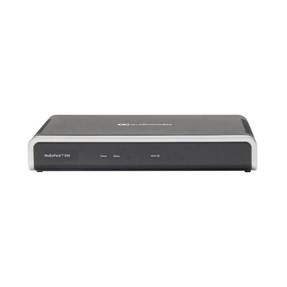 Audiocodes MP508-4O-SIP Mediapack 5XX Analog Voip Gateway with 4 Fxo Voice Interfaces & Option to Add 4 FXS