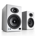 thumbnail image 1 of Audioengine A5 Classic Powered Analog Bookshelf Speakers  - Pair (White), 1 of 5