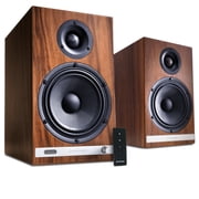 Audioengine HD6 Bluetooth Stereo Bookshelf Speakers - Walnut