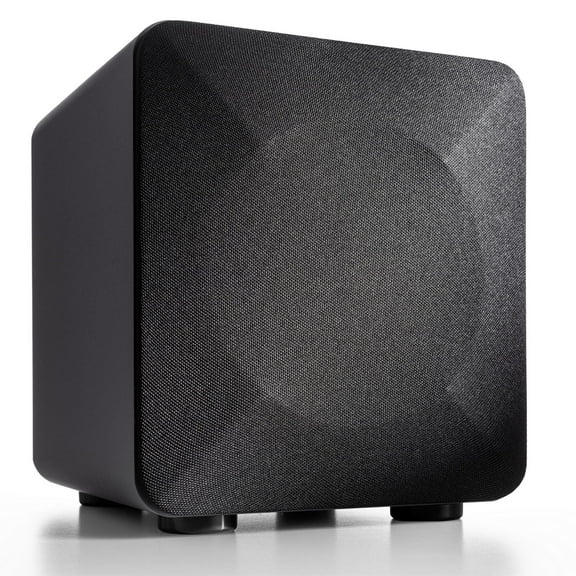 Audioengine S6 6" Powered Compact Subwoofer, 210W Continuous Power, Grey