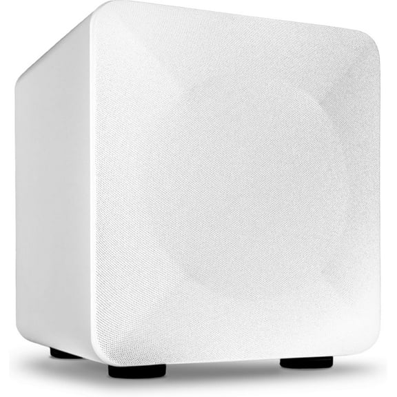 Audioengine S6 6" Powered Compact Subwoofer (White)