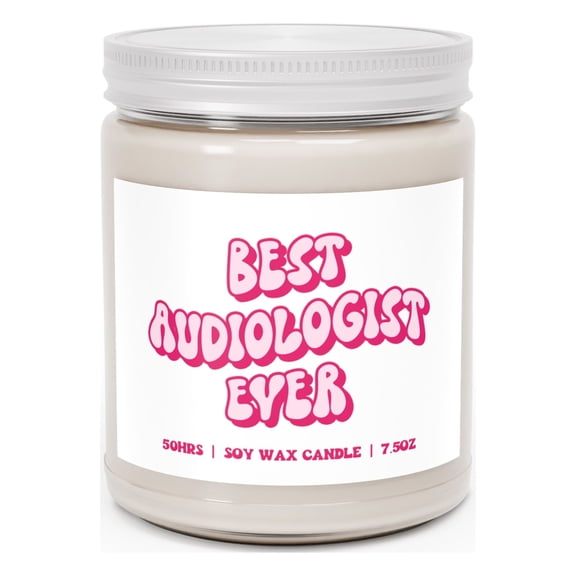 Audiologist Audiology Graduation Candle, Gifts, Decor
