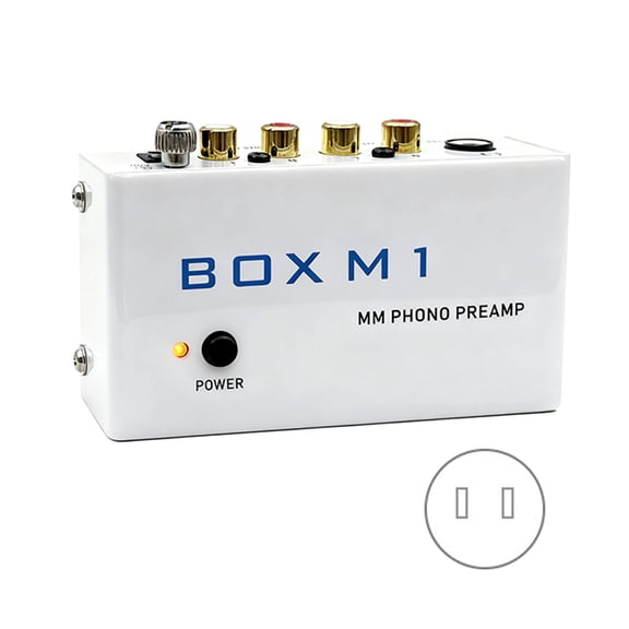 Audiophiles Turntable Phono Preamplifier Metal Case Instantly Signals Boosting Technology HiFi Systems Integration