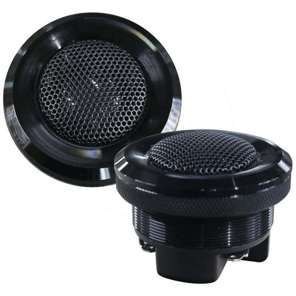 Audiopipe 1" Silk dome Tweeter, 100W MAX, 4OHMS, 2 Pack