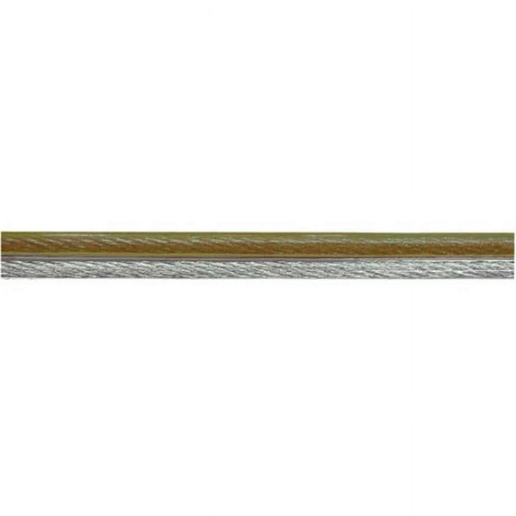 Audiopipe CABLE14100 14-Gauge 100-Foot Clear Speaker Wire – 2-Conductor, Stranded, CCA, Poly Bagged