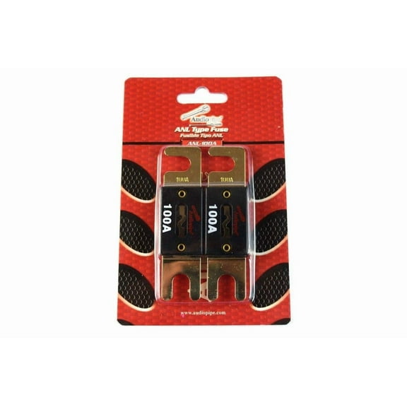 Audiopipe 100 Amp 32V Gold Plated ANL Car Audio Fuses AP-ANL-100A
