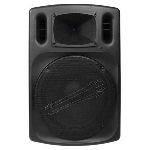 Audiopipe 15" Professional Loudpeaker Bluetooth FM Tuner USB/SD Remote