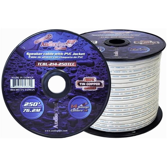 Audiopipe 250 ft. 14 Gauge Jacketed Marine Speaker Wire