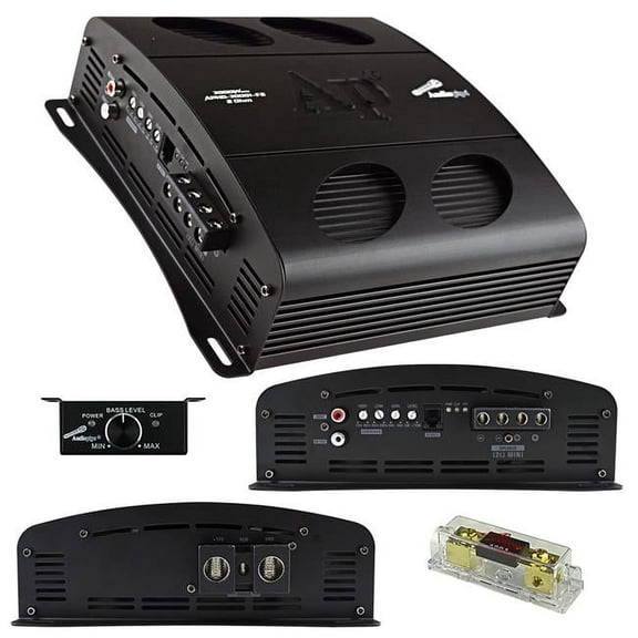 Audiopipe APHD-30001-F2 Monoblock 3000W Class-D Full Range Car Audio Amplifier