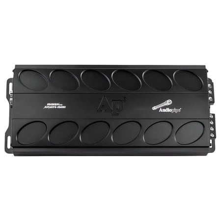 Audiopipe APMN-1500 1500W Max 1-Channel Vehicle Audio Amplifier, Multicolor, 9.2 oz