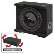 Audiopipe APSB8BDF 8 in. Single Shallow Downfire Sealed Enclosure with Subwoofer