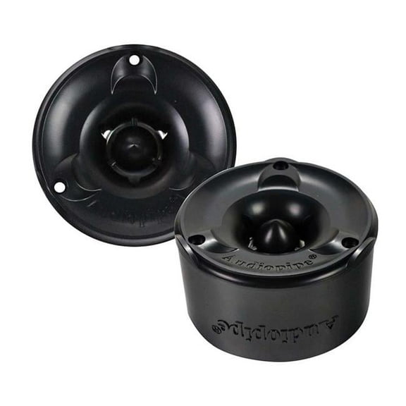Audiopipe APSW3755BK 3.75" Abs Plastic Marine Tweeter - 300 Watts 8ohm - Sold Individually