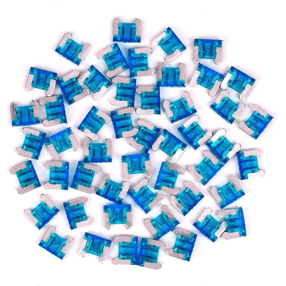 Audiopipe ATMLPM15A 15 Amp Low Profile Mini Blade Fuse 25 Pack Automotive ATM Fuse