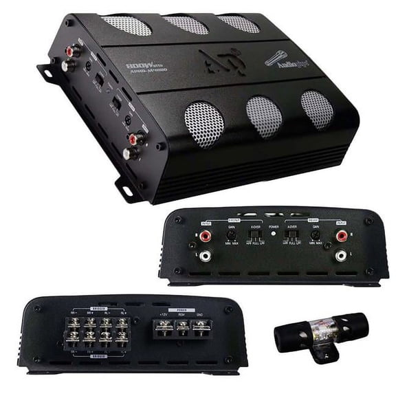 AUDIOPIPE APHD-M4800 700W RMS 4 CHANNEL CLASS D CAR AUDIO HIGH POWER AMPLIFIER