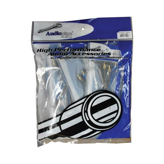 Audiopipe BMSBLS3 3' Superflex Rca Cable 10pcs Per Bag