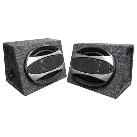 Nippon CSB6900 6 x 9 in. Audiodrift Loaded Max 4 Way Single Boxes Speaker