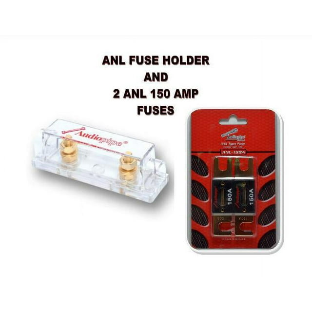 New Car Audio ANL Fuse Holder Inline Fuse Block 0/2/4 Gauge AWG IN