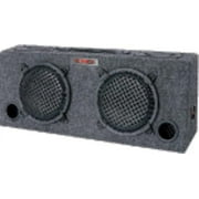 Audiopipe KIC80 Woofer Box Dual 8 2-way Loaded Angle Style; 250watts
