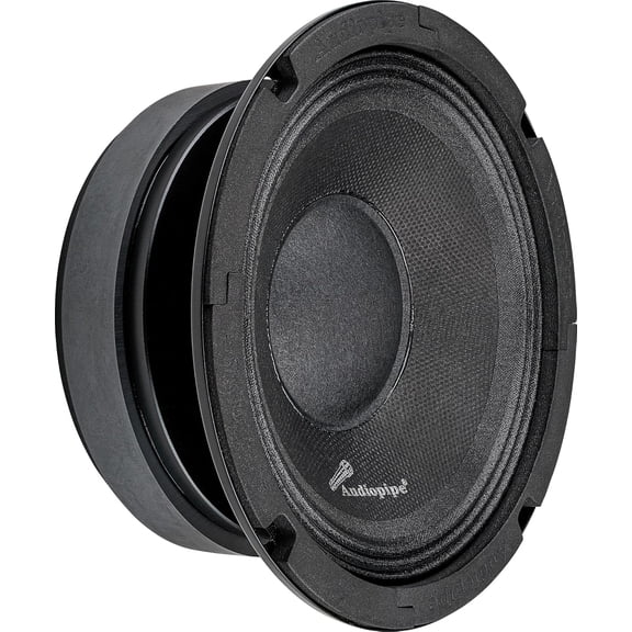 Audipipe 6” Low Mid Frequency Loudspeaker, Midrange Car & PA Speaker, Low Mid Bass, Professional DJ & Studio Audio