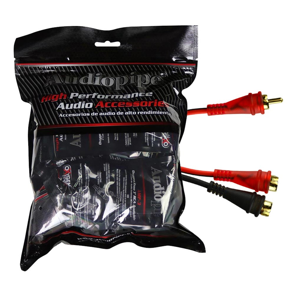 Audiopipe AMFYM2F Male To 2f Cable - 10pcs Per Bag - Walmart Business ...