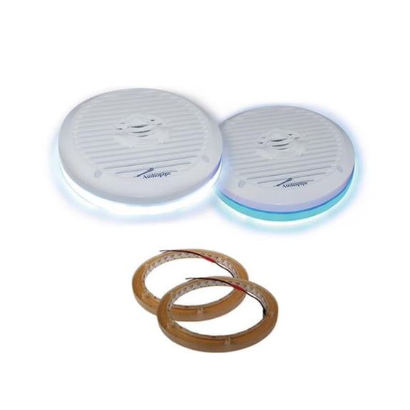 Audiopipe NL-RI8050RGB 8 in. LED Speaker Ring Power Cable, Multi Color