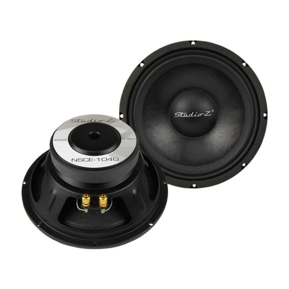 Audiopipe NSCE1040 Studio Z 10" Woofer 425 Watts Max 8 Ohm With 2" Aluminum Voice Coil