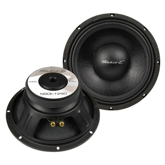 Audiopipe NSCE1250 Studio Z 12" Woofer 500 Watts Max 8 Ohm With 2" Aluminum Voice Coil