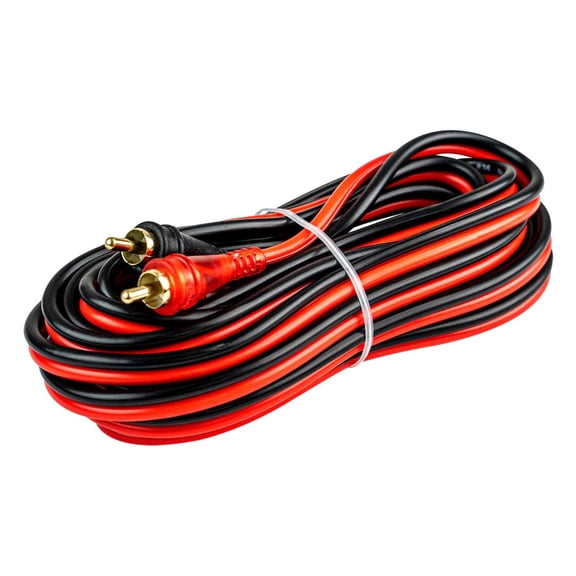 Audiopipe Oxygen Free 15' RCA Cable with Gold Connectors