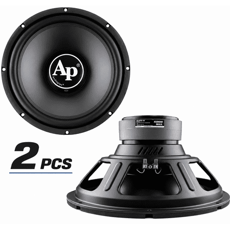 Audiopipe TS-PP2-15 15 Inch Car Audio Subwoofer Pair, 1500W Max 500W RMS, Single 4 Ohm – 2 Pack
