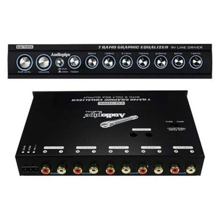 Audiopipe  Voltage Display 7 Band Equalizer