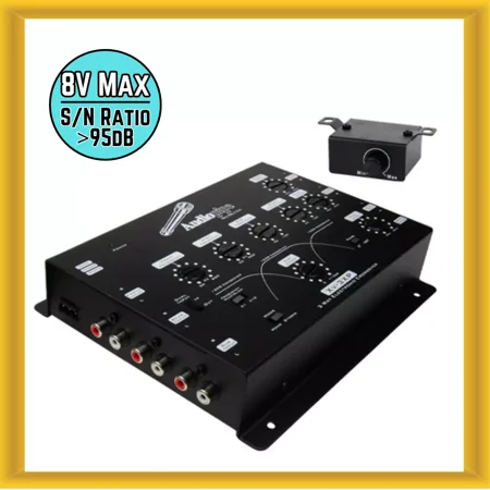 Audiopipe XV-3XP 8V Max Output High-pass 3-Way Variable Crossover Mono/Stereo