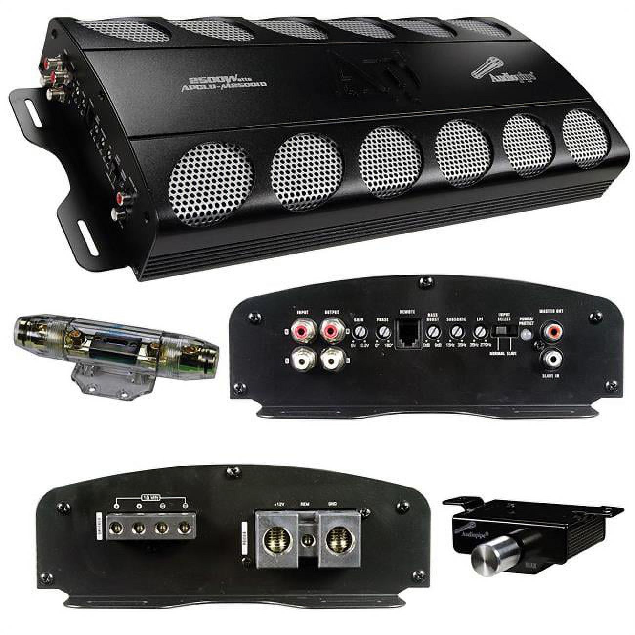 Amp Rms Audiopipe D Class Amp 2500 Watts RMS 1 Ohm Stable - Walmart.com