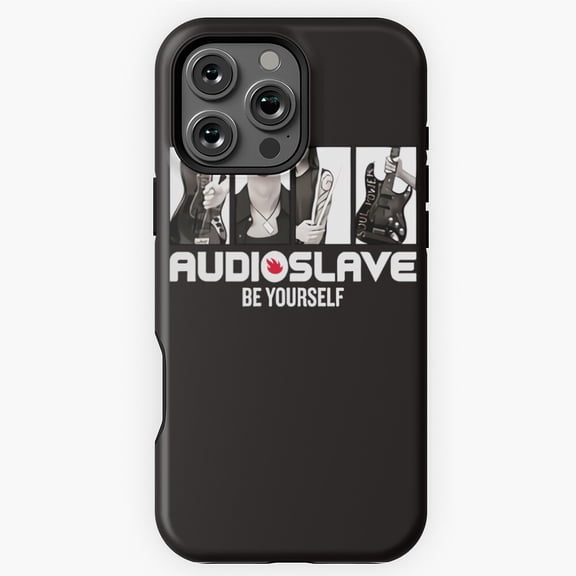 Audioslave White Logo Rock Band Phone Case for iPhone 16 15 14 13 12 11 Pro Max