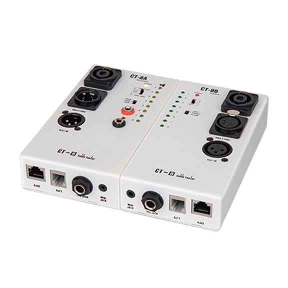 Audiotory Line Tester CT8 For RJ45 TRS Networking Cable Tester Easy to Use