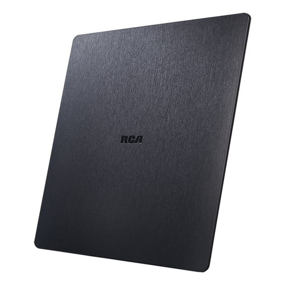RCA Amplified Indoor Flat HDTV Multi-Directional Antenna with up to 65-Mile Range