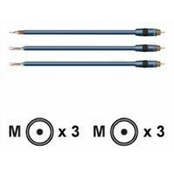 Audiovox Acoustic Research Performance Series Stereo A/V Cable
