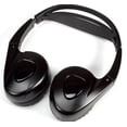 thumbnail image 1 of Audiovox Wireless IR Infrared Stereo Headphones For Car DVD Player - Black, 1 of 3