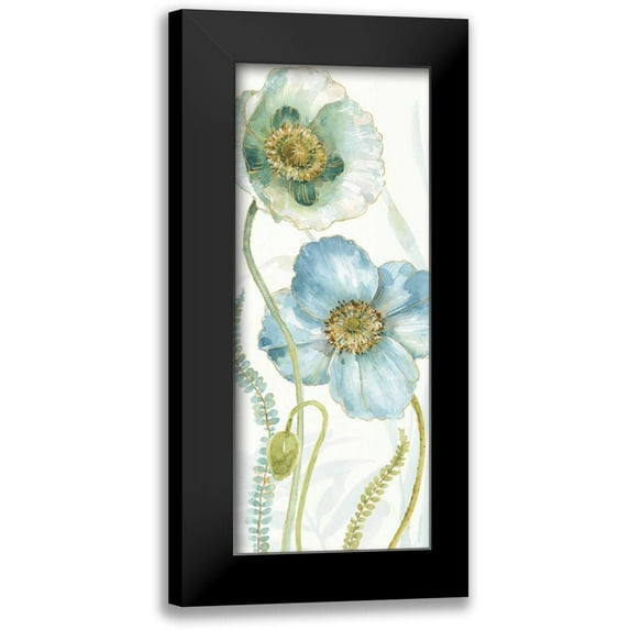 Audit, Lisa 10x18 Black Modern Framed Museum Art Print Titled - My Greenhouse Flowers IX